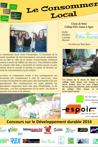 CONSOMMER LOCAL 2016 OK CONSOMMER LOCAL 2016 OK